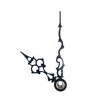 Zeiger Antik schwarz 07-0195 | Messing | seidenmatt lackiert