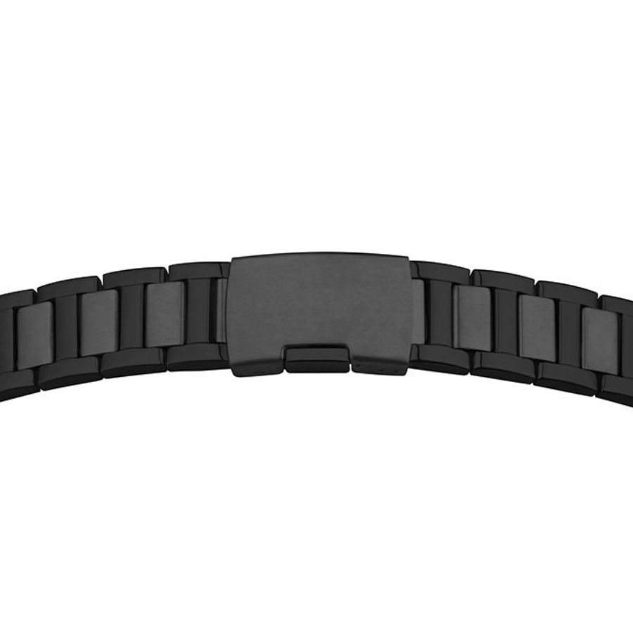 BE 131s (1) Edelstahlband BE 131 sz | PVD schwarz | 20/20/22mm | BEAR - Image 1