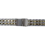 Bicolor Edelstahlband BE 644 | BEAR | 18/20 mm