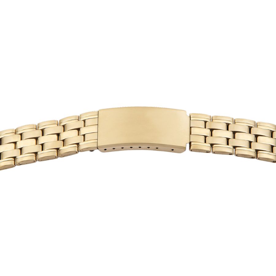 BE 672 Edelstahlband BE 672 | PVD gold | 20/22 mm | BEAR - Image 1