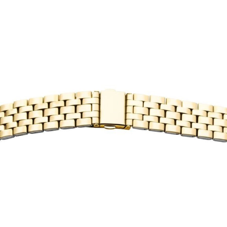 BE 703 (1) Edelstahlband BE 703 | PVD gold | 16/20 mm | BEAR – Bild 1