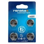 Renata CR 2025 Lithiumbatterie | CR2025 | DL2025 | SB-T14 | 4er Blister