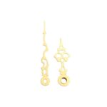 Zeiger Antik gold 07-0196 | Messing | farblos lackiert – Bild 2