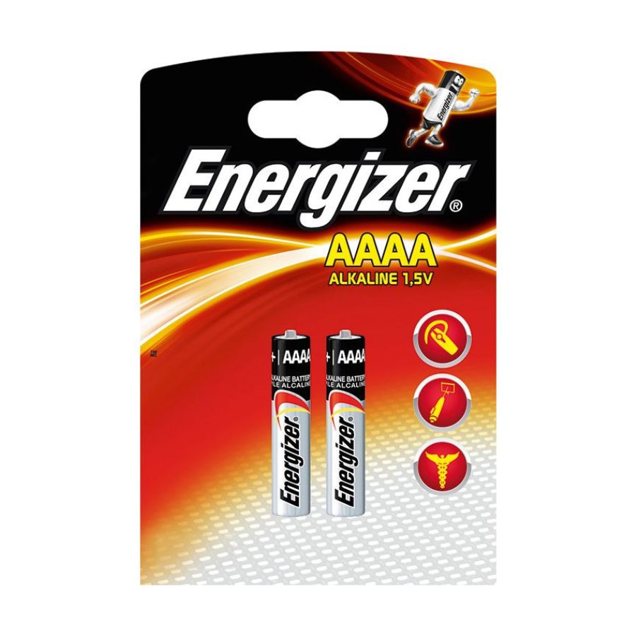LR 61 Energizer LR61 (2 Stück) Alkaline | AAAA | E96 | AM5 - Image 1
