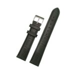 Lederband schwarz LG 530 / LS 530 | Kroko | schwarze Naht - Image 2
