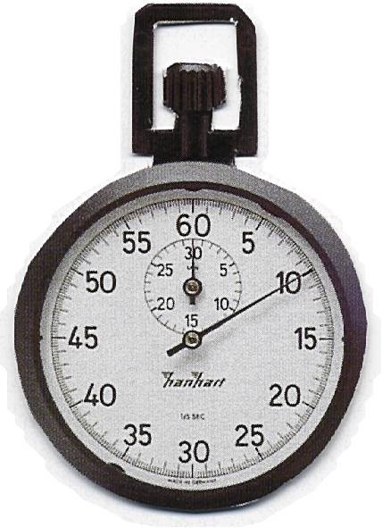 111.0117 AS2 Hanhart Analoge Stoppuhr 111.0117 - Image 1