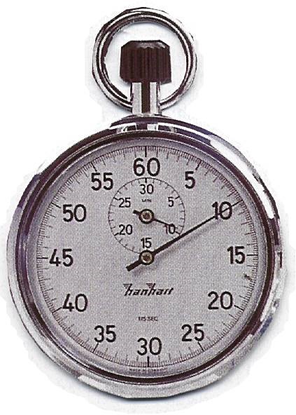 112.0101 AS5 Hanhart Analoge Stoppuhr 112.0101 - Image 1