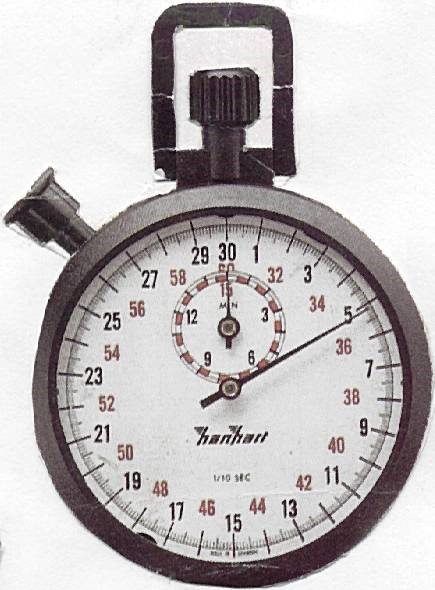 121.0417 AS4 Hanhart Analoge Stoppuhr 121.0417 - Image 1