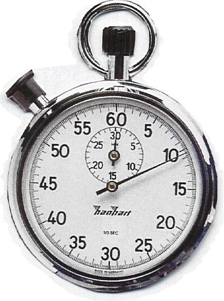 122.0101 AS6 Hanhart Analoge Stoppuhr 122.0101 - Image 1