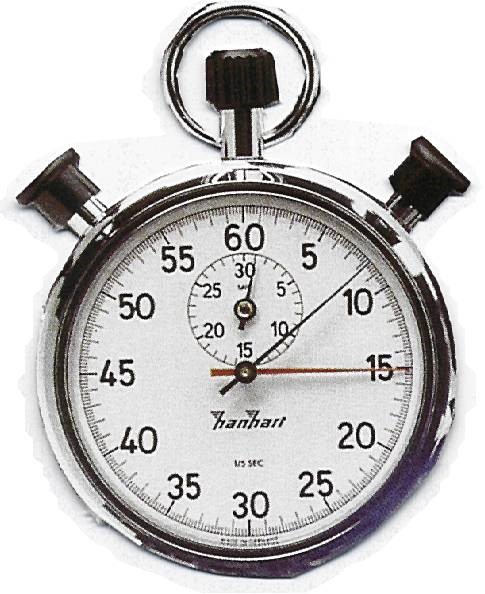 135.0101 AS7 Hanhart Analoge Stoppuhr 135.0101 - Image 1