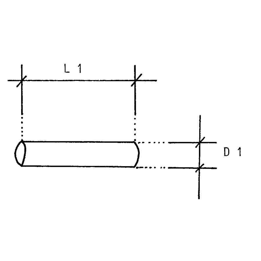 618 SS Sortiment 180x Stahlstifte für Bandglieder 618 SS 10 | Edelstahl | Durchmesser 1.0 mm | Stahlstifte mit gebrochenen Kanten und polierten Enden - Image 1