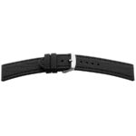 Kunststoffband BE 1819 | schwarz | genarbt | schwarze Naht | 18/18 mm | BEAR – Bild 2