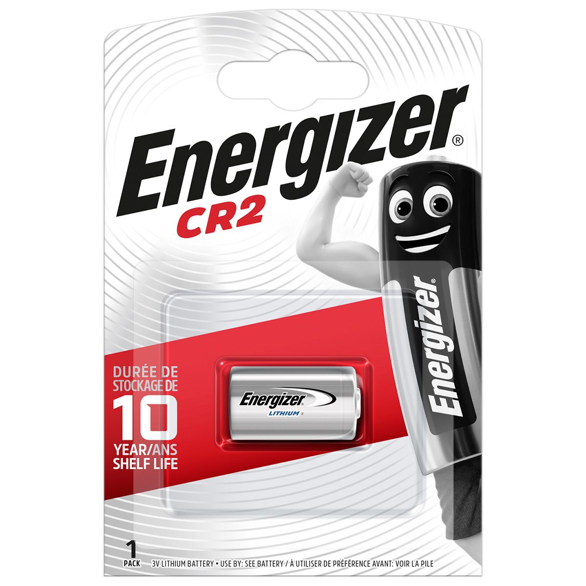 E CR 2 Energizer CR 2 (1 Stück) Lithium Stabbatterie 3 V | CR2 | DCR 2 – Bild 1