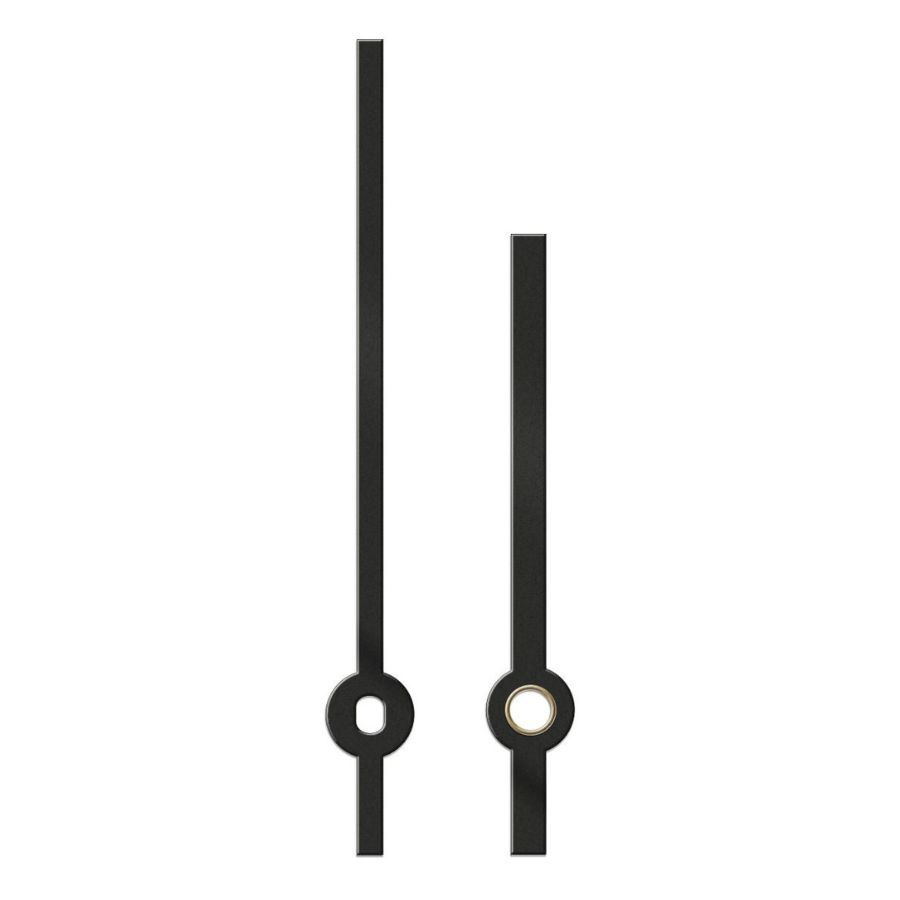 15-0359 Zeiger schwarz 15-0359 | Alu | seidenmatt lackiert | 100 mm – Bild 1