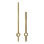 Zeiger gold 15-0360 | Alu | matt lackiert | 100 mm